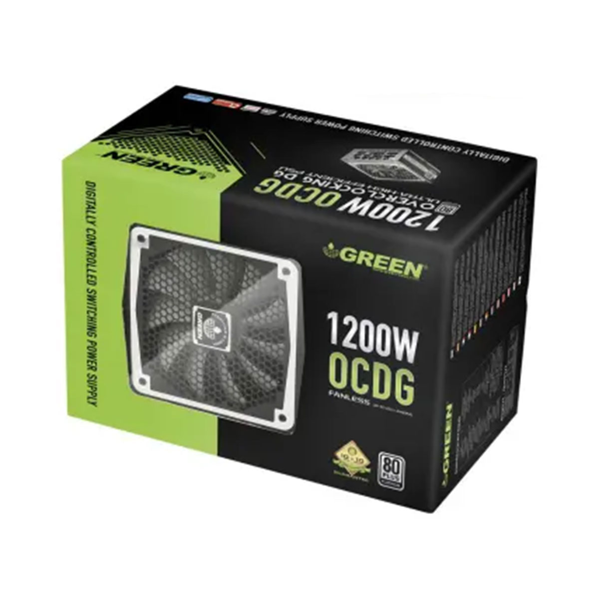 بررسی تخصصی پاور گیمینگ 1200w OCDG گرین