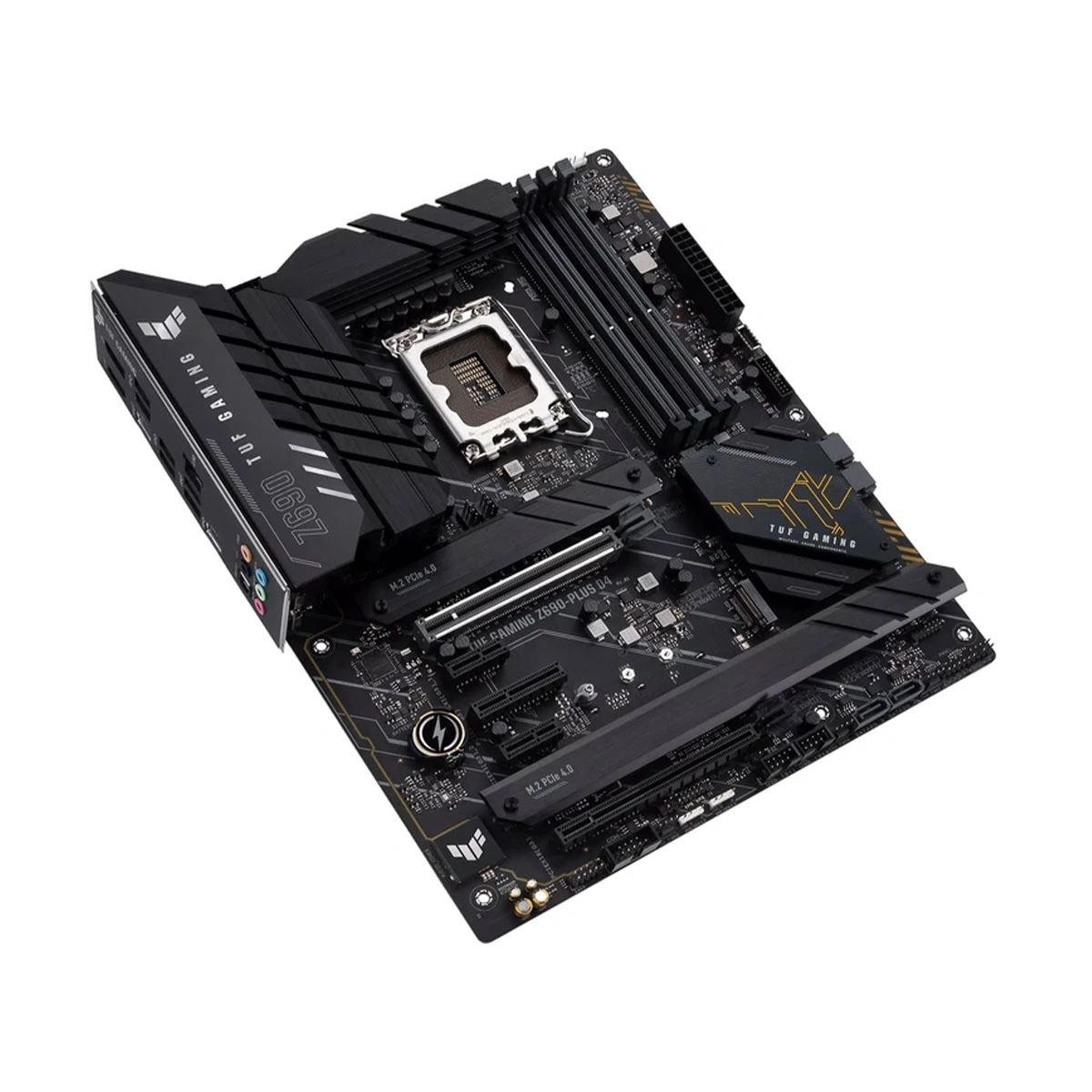 ASUS TUF Gaming Z690-Plus D4 نمای کامل اسلاتهای PCIe و M.2
