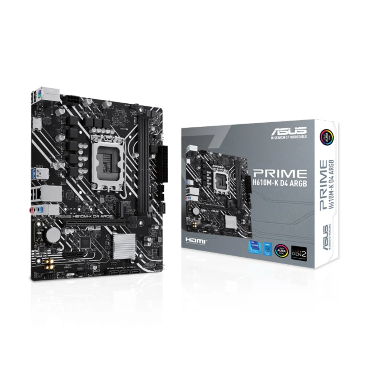 مادربرد ASUS Prime H610m-K D4 ARGB - تصویر 2