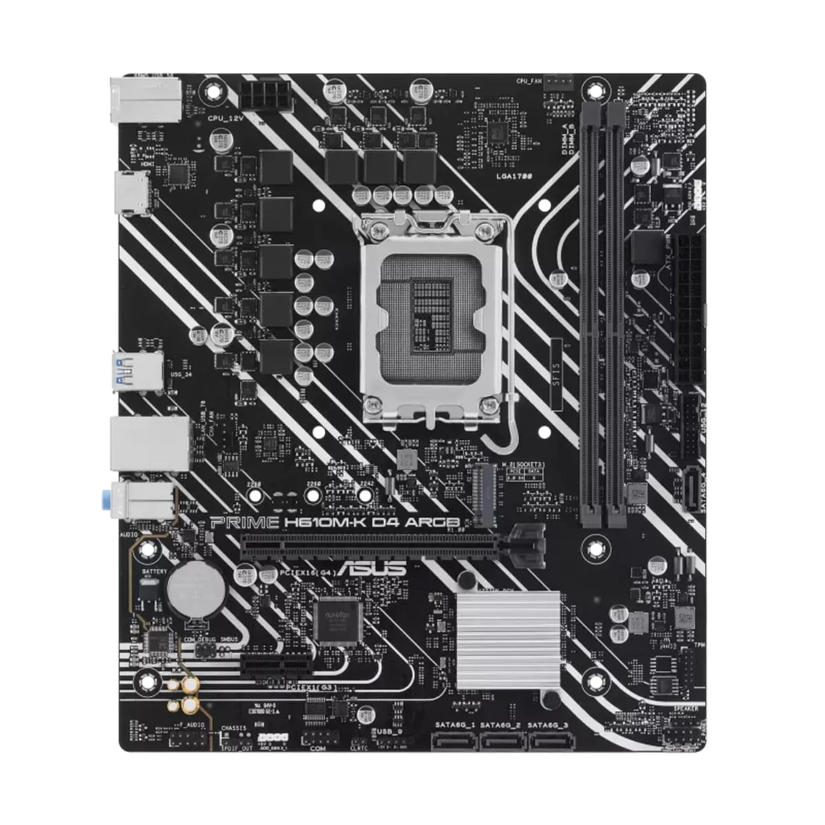 مادربرد ASUS Prime H610m-K D4 ARGB
